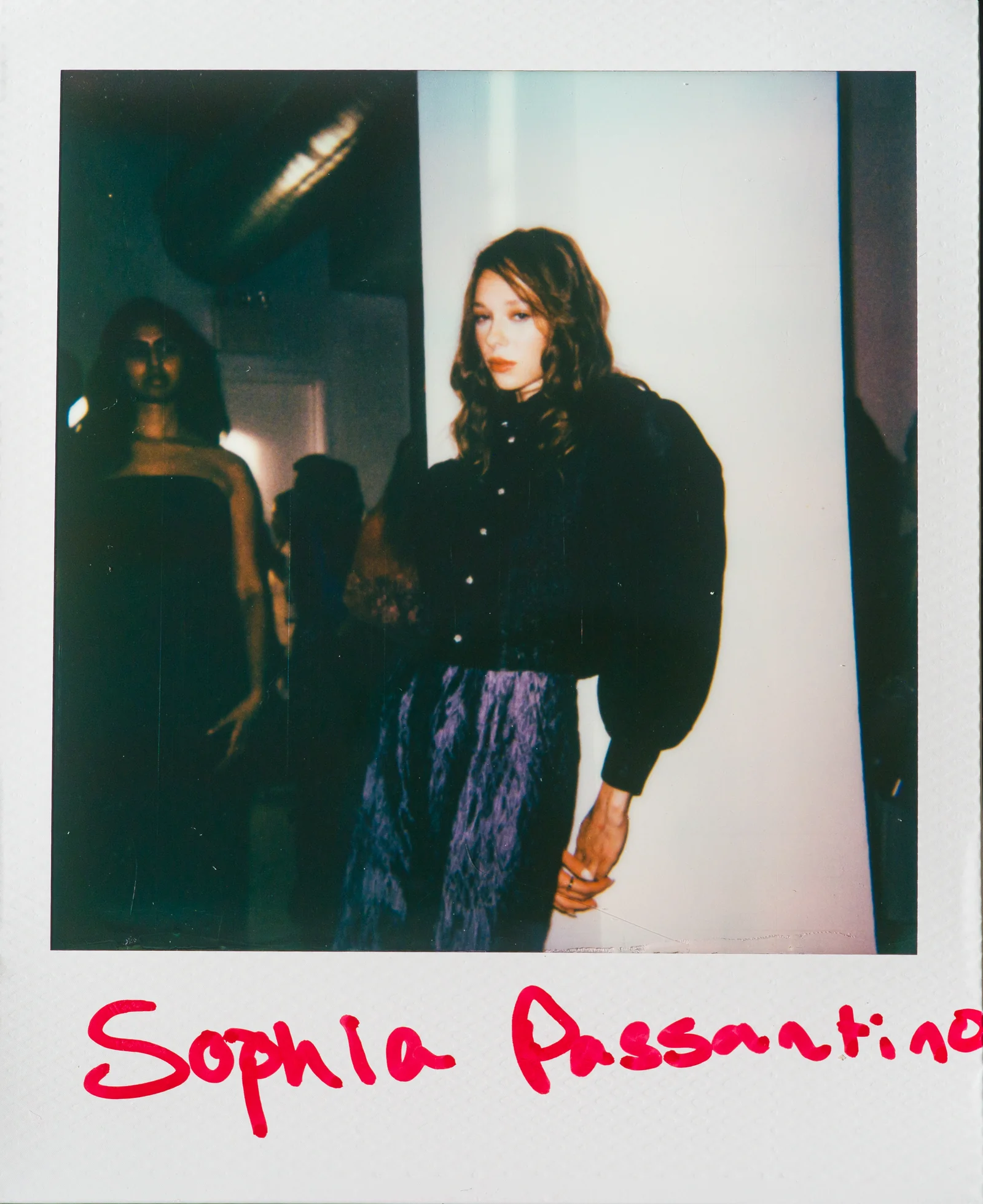 NYFW Polaroids — A signed instant-film portrait